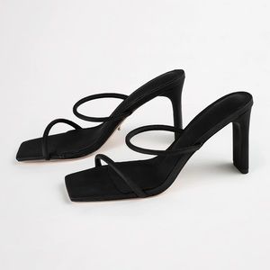 Tony Bianco Ives Black Sandals TTS